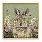 Stupell Industries Spring Abloom Rabbit Floating Frame, design by Sara G. Designs